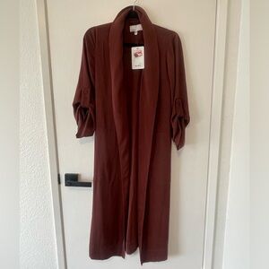 DR2 Lightweight Duster Jacket - S - NWT